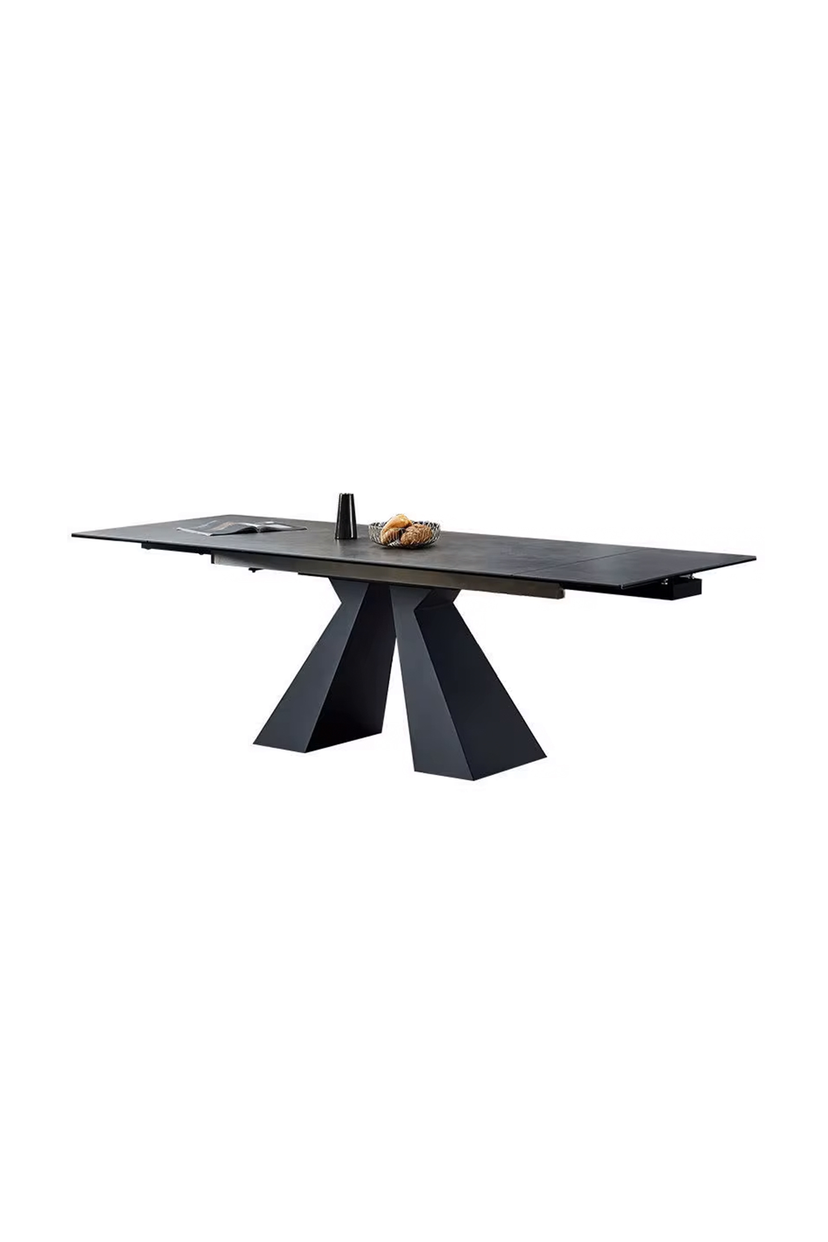 Alluvioni 1.6m Extendable Dining Table - Side to Extend
