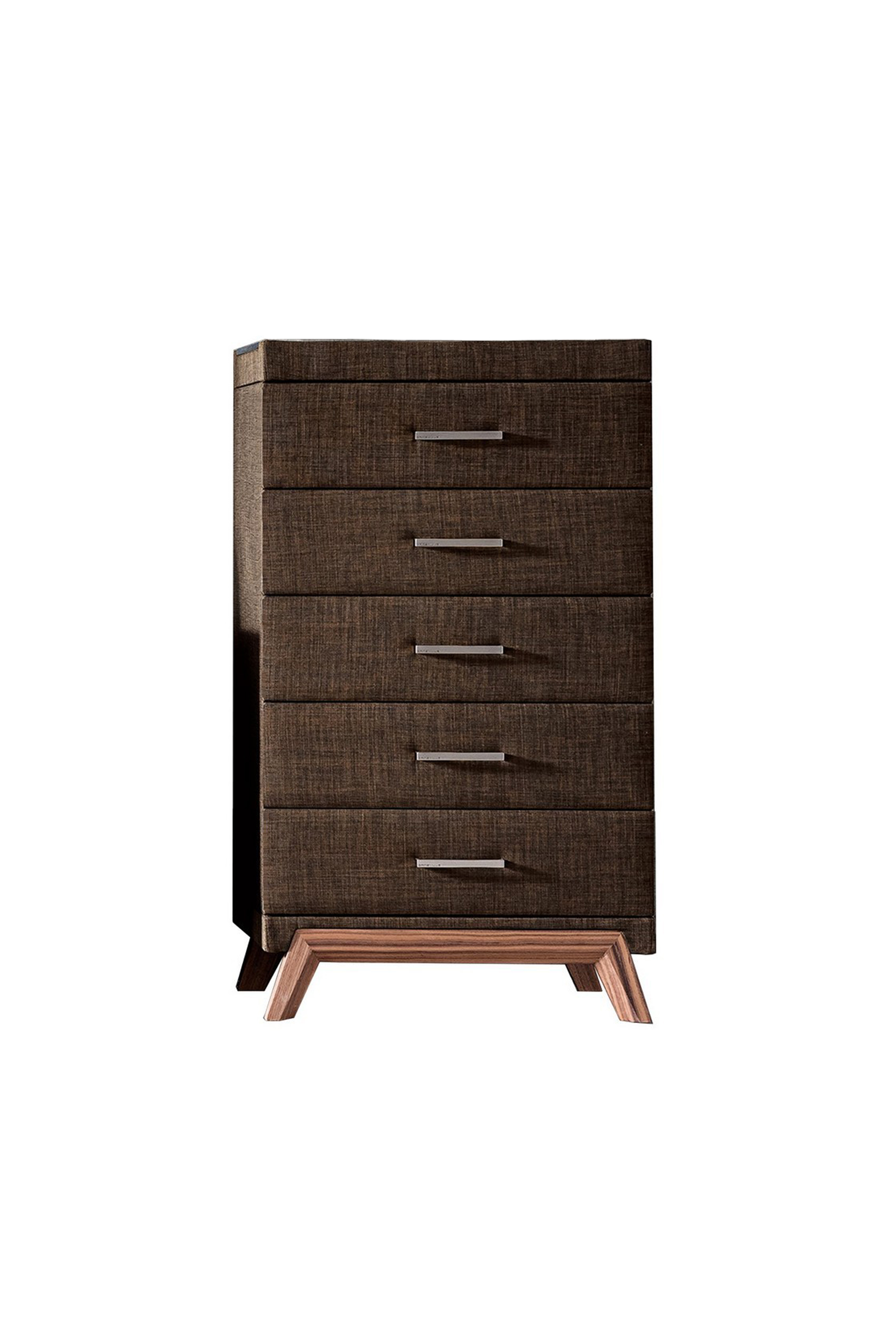 Ander Fabric 5 Drawer Cabinet
