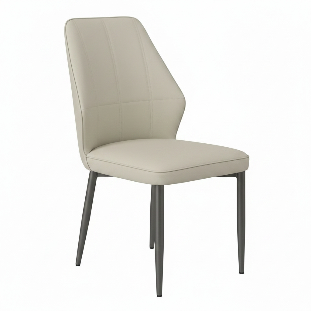 Arco Modern Faux Leather Dining Chair