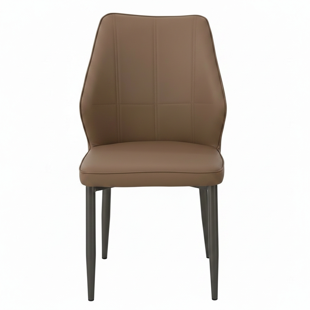 Arco Modern Faux Leather Dining Chair