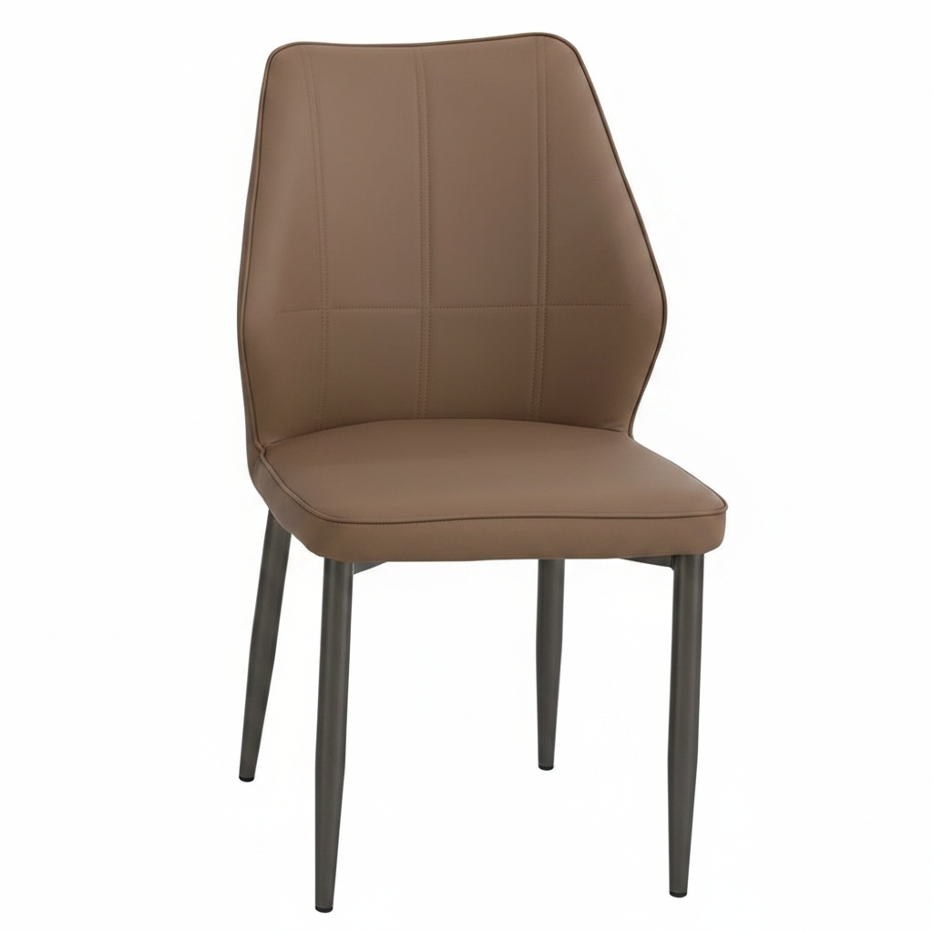 Arco Modern Faux Leather Dining Chair