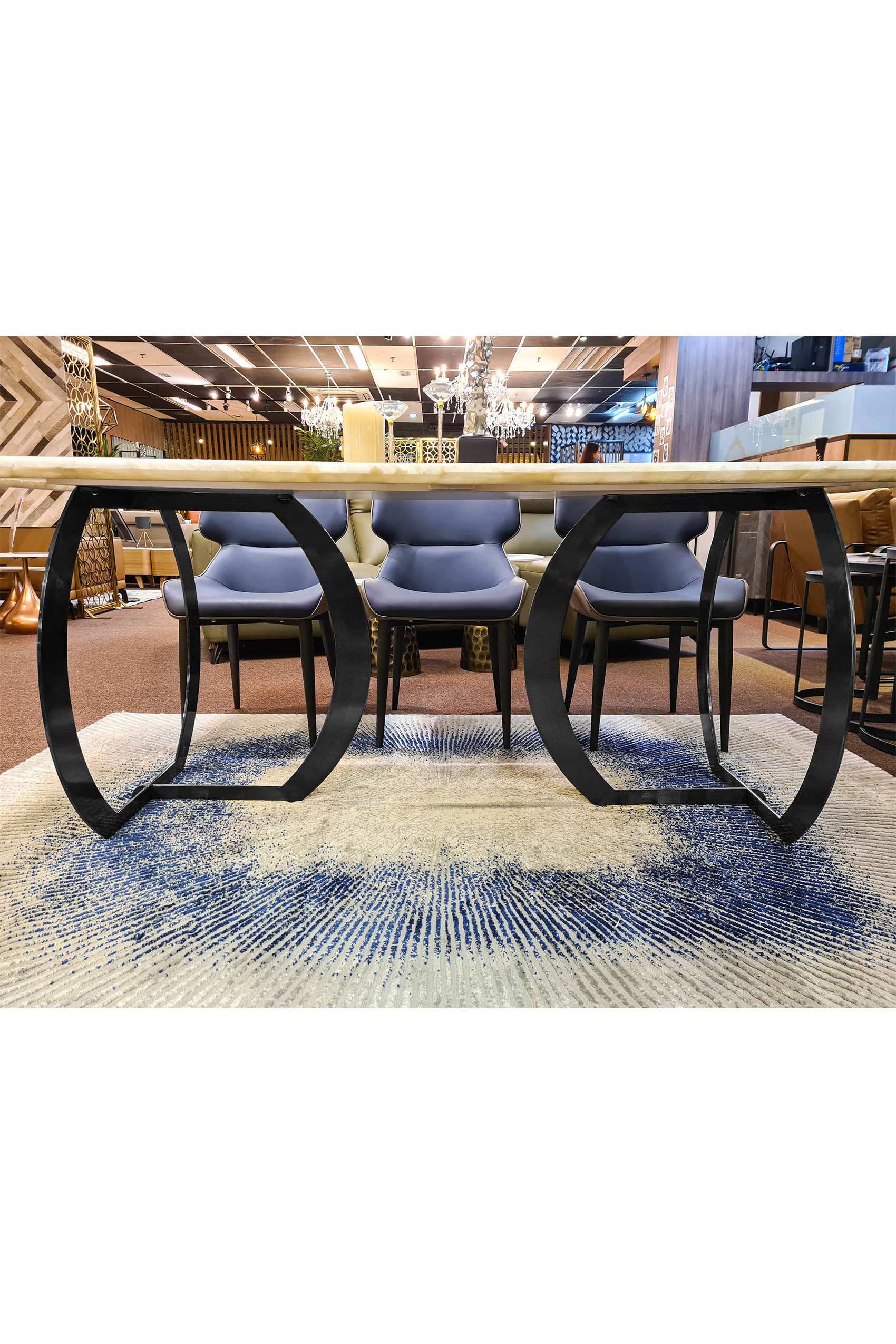 Arezzo 1.6m Sintered Stone Dining Table