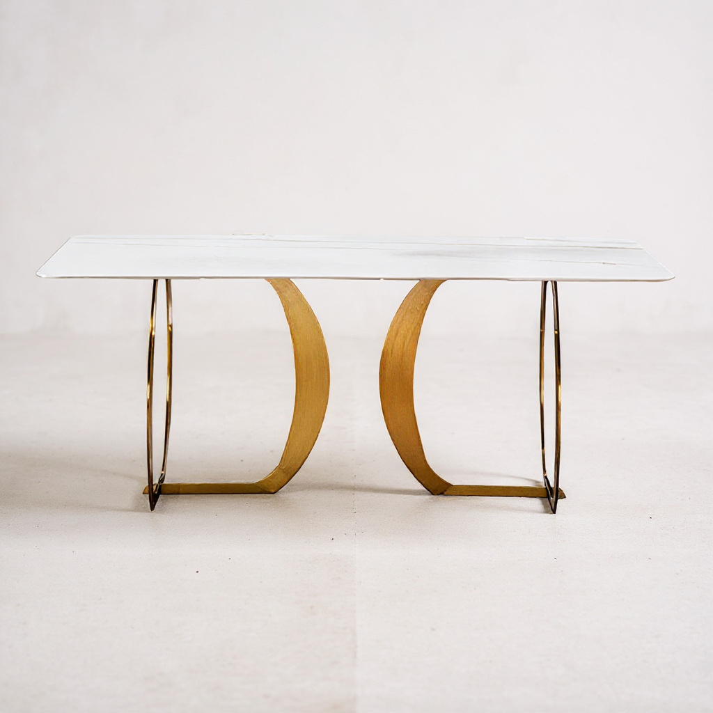 Arezzo Gold Dining Table