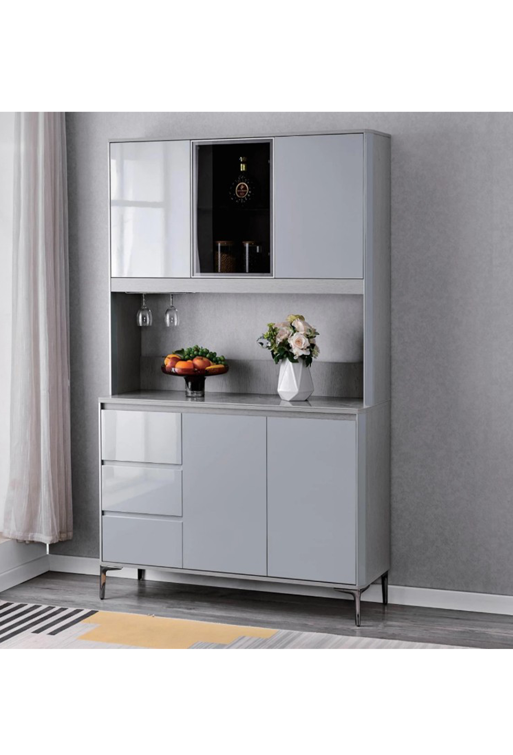 Aron 120cm Kitchen Cabinet