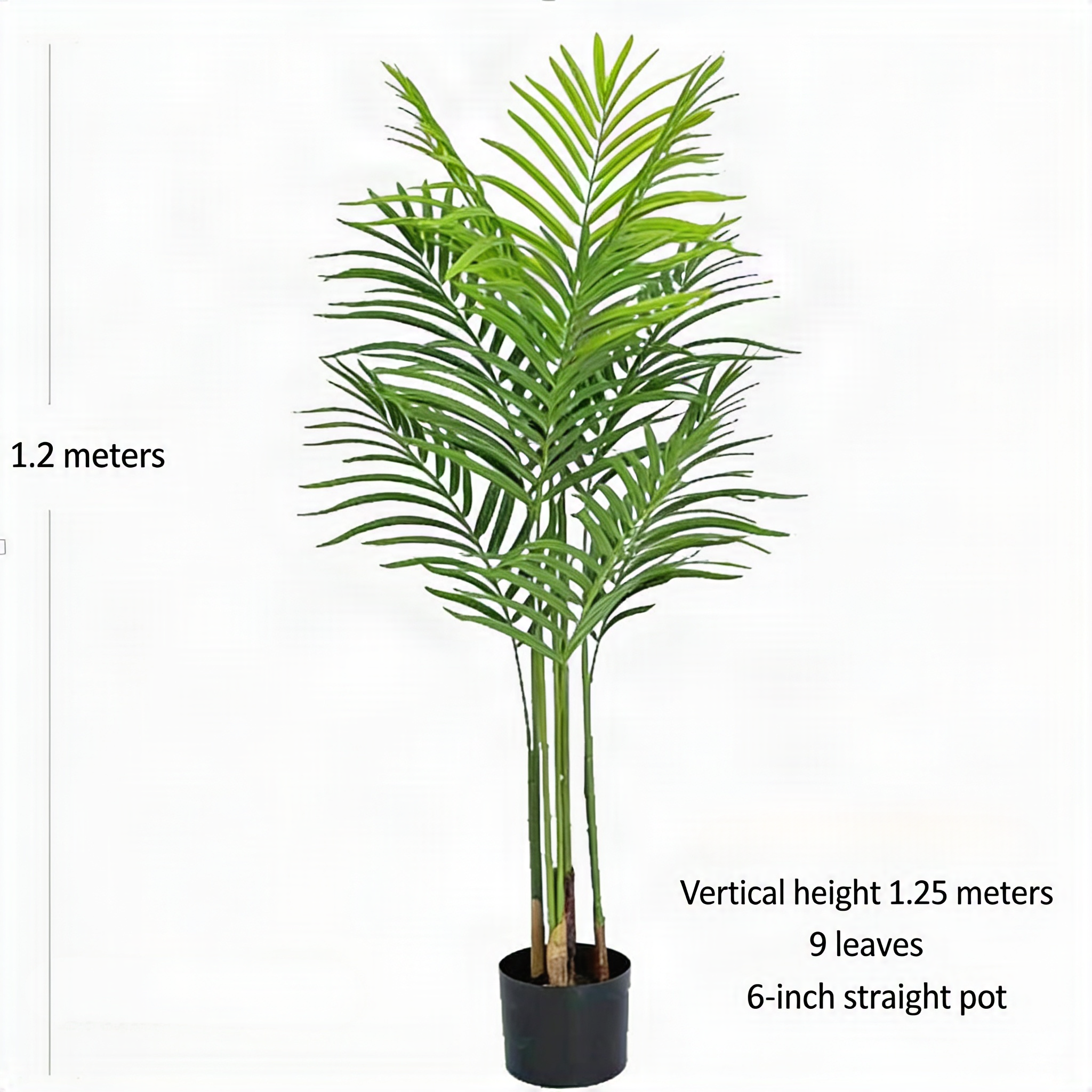Artificial Plant Areca Palm 120cm