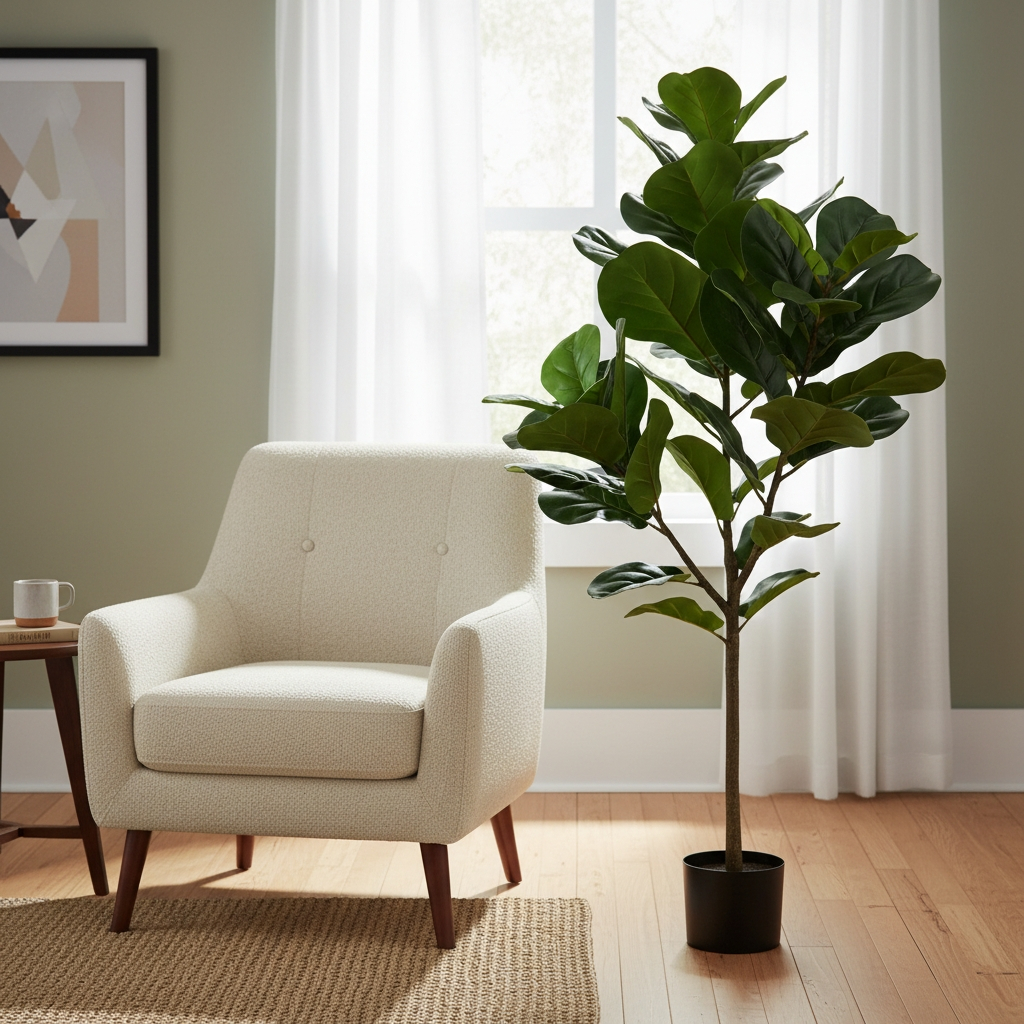 Artificial Plant Fiddle Leaf Fig 130cm