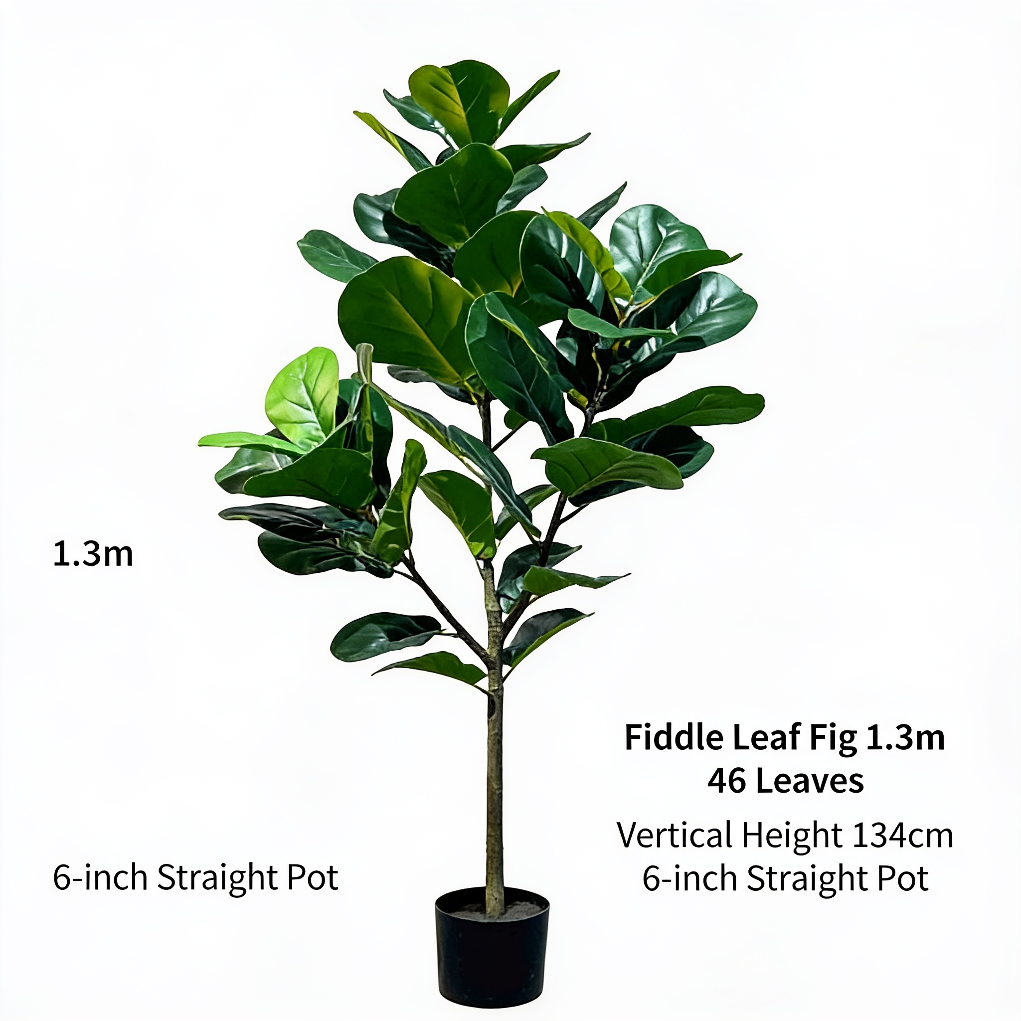 Artificial Plant Fiddle Leaf Fig 130cm