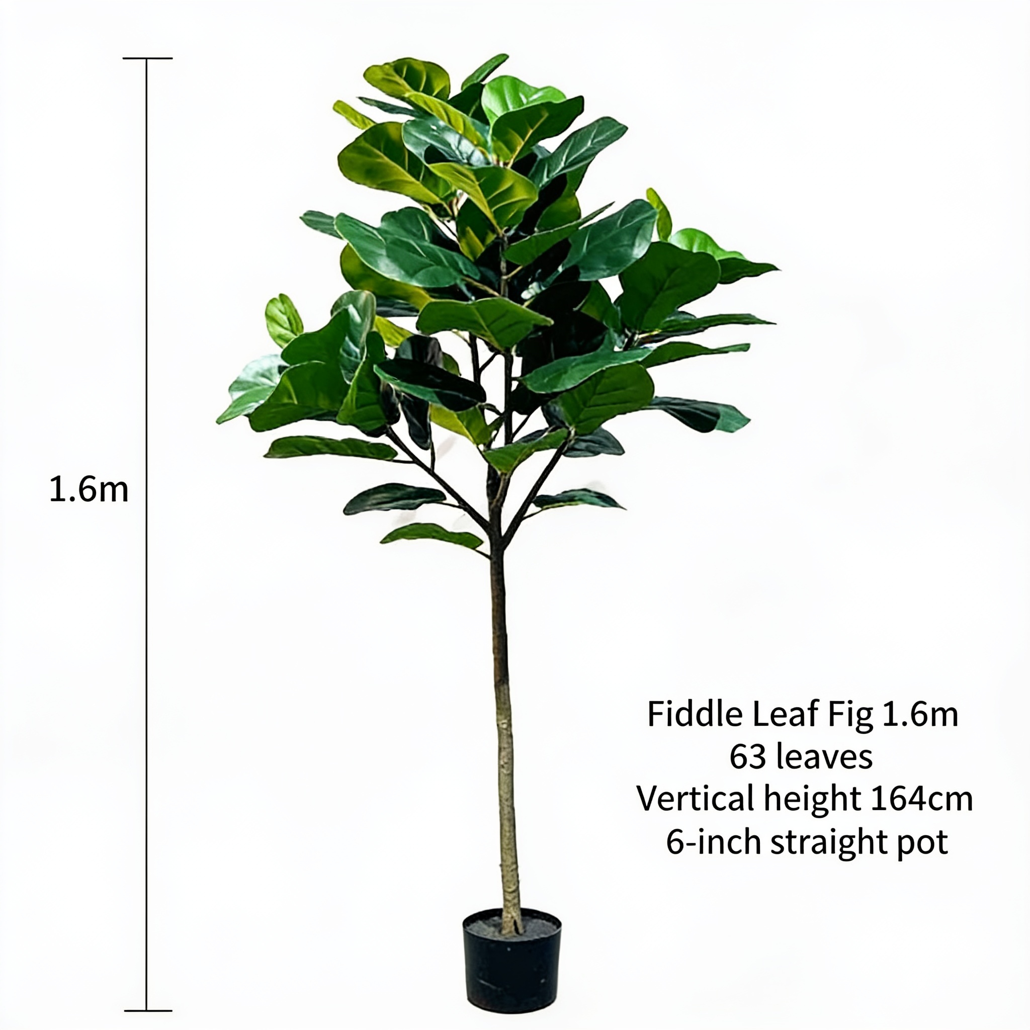 Artificial Plant Fiddle Leaf Fig 160 cm
