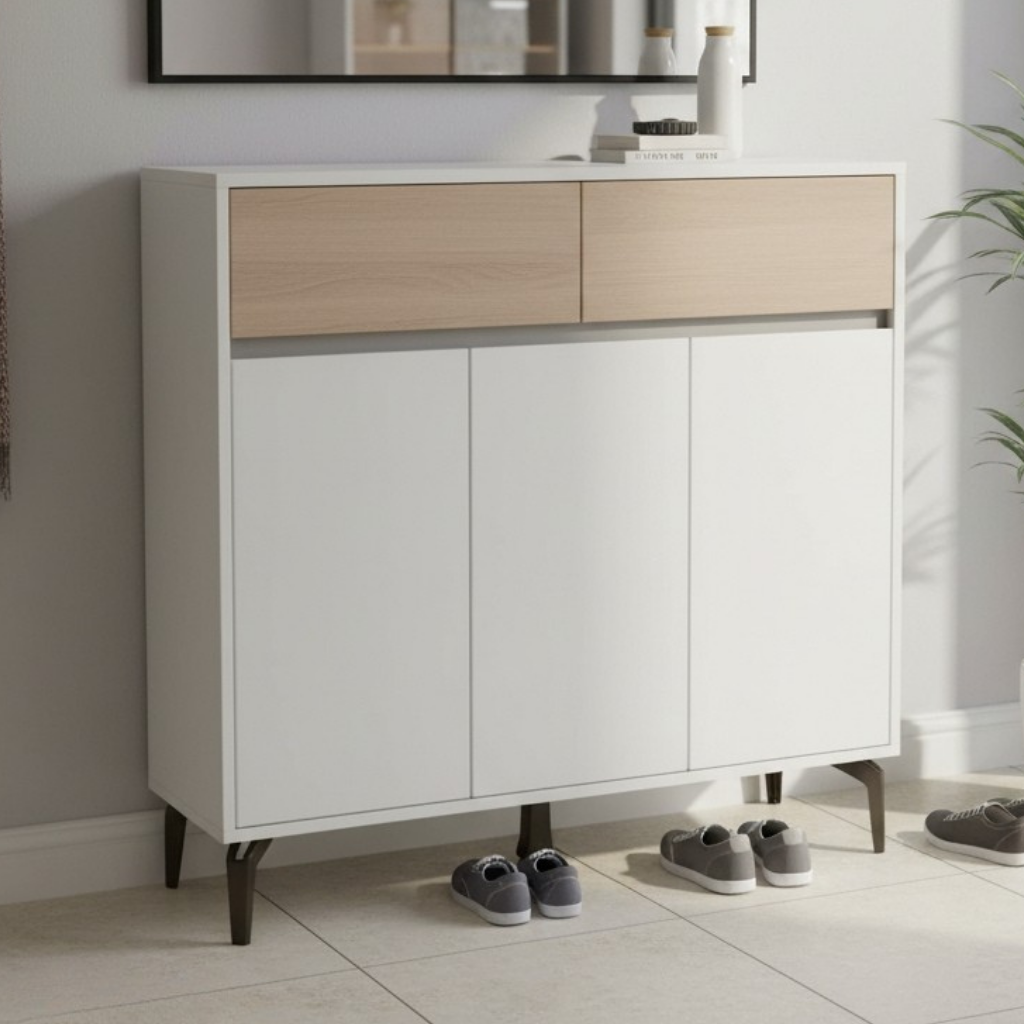 Ava 3 Door Shoe Cabinet