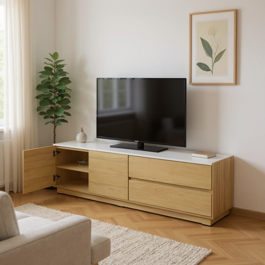 Capri 6FT TV Console