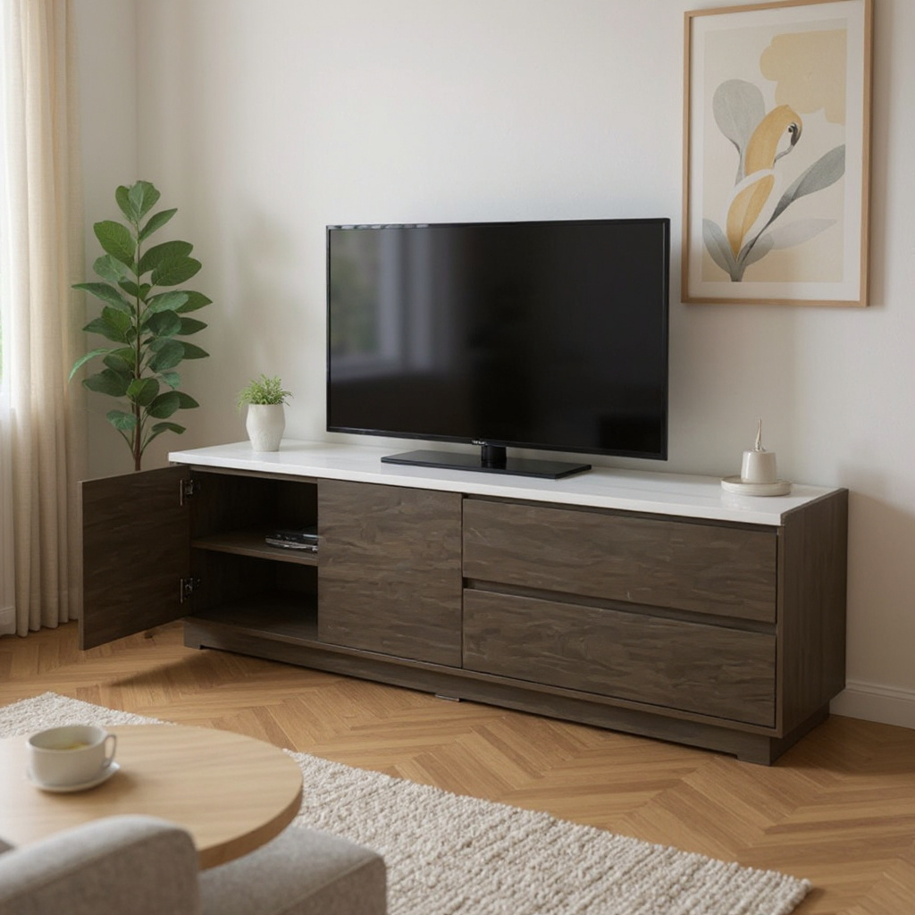Capri 6FT TV Console