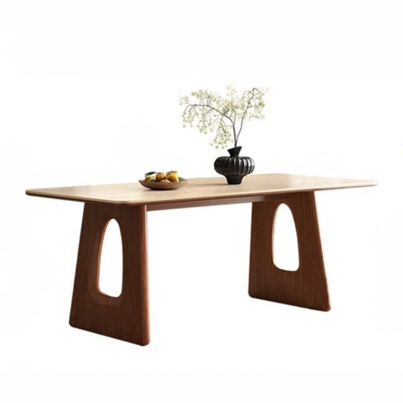 Caleb Travertine Dining Table