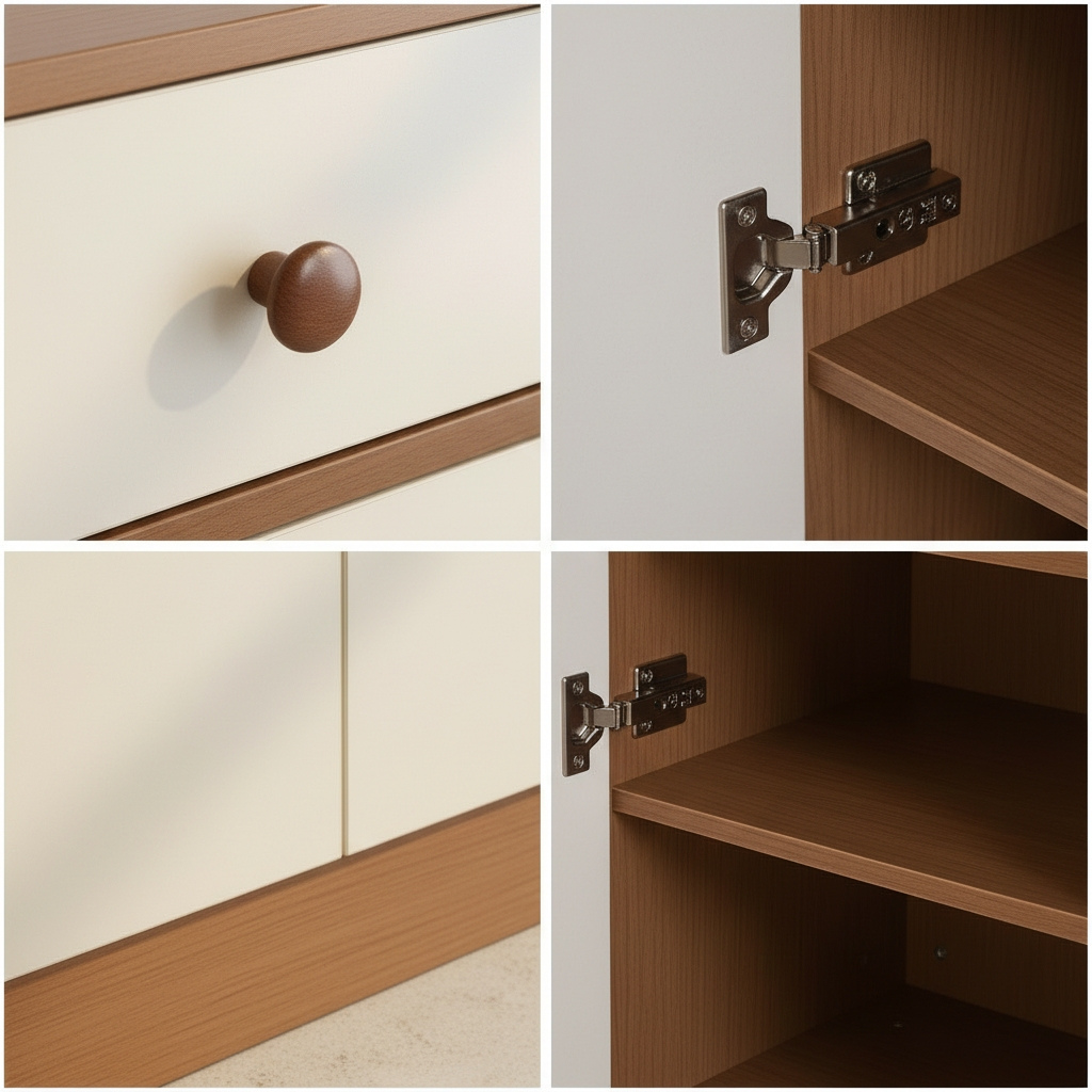 Carlo 2 Door 2 Drawer Shoe Cabinet