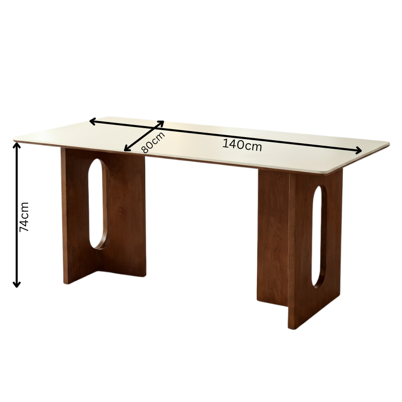 Casa Sintered Stone Dining Table