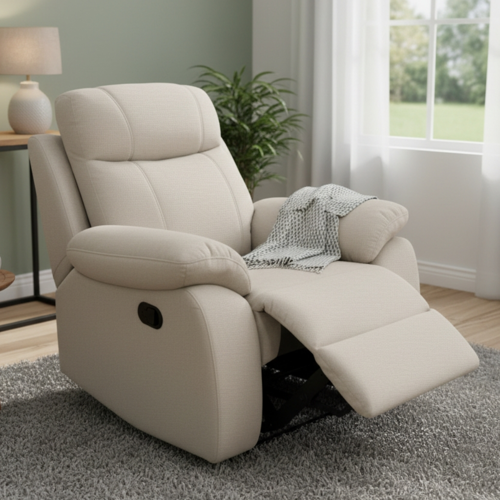 Catherine 1 Seater Recliner Sofa (Pet Friendly Fabric)