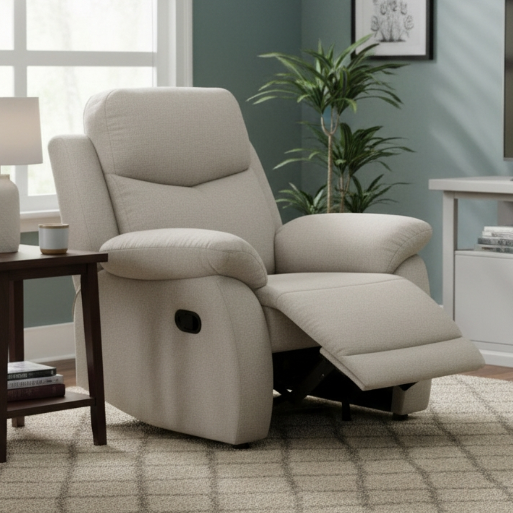 Clara 1 Seater Recliner Sofa (Pet Friendly Fabric)