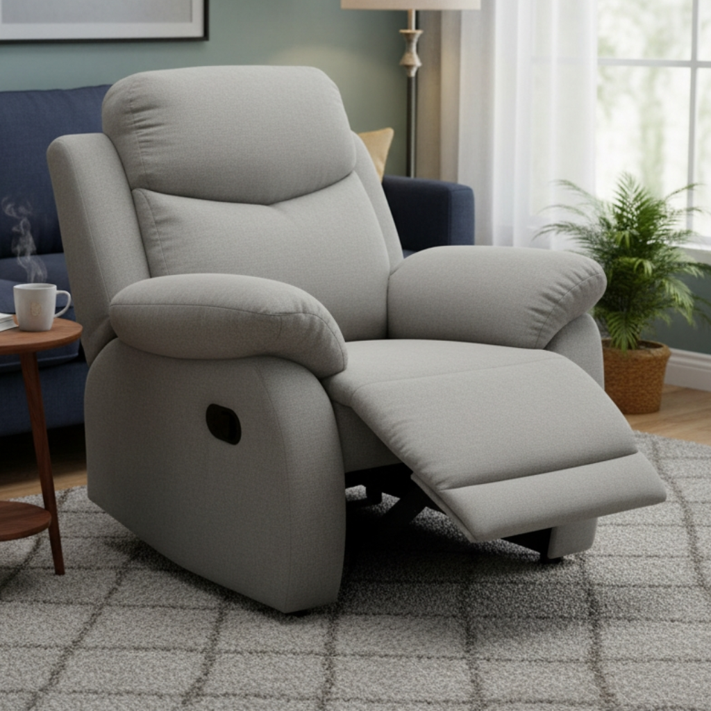 Clara 1 Seater Recliner Sofa (Pet Friendly Fabric)