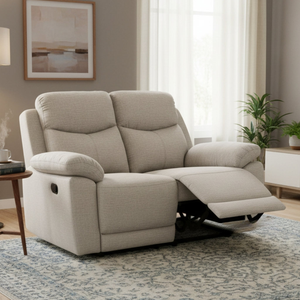 Clara 2 Seater Recliner Sofa (Pet Friendly Fabric)