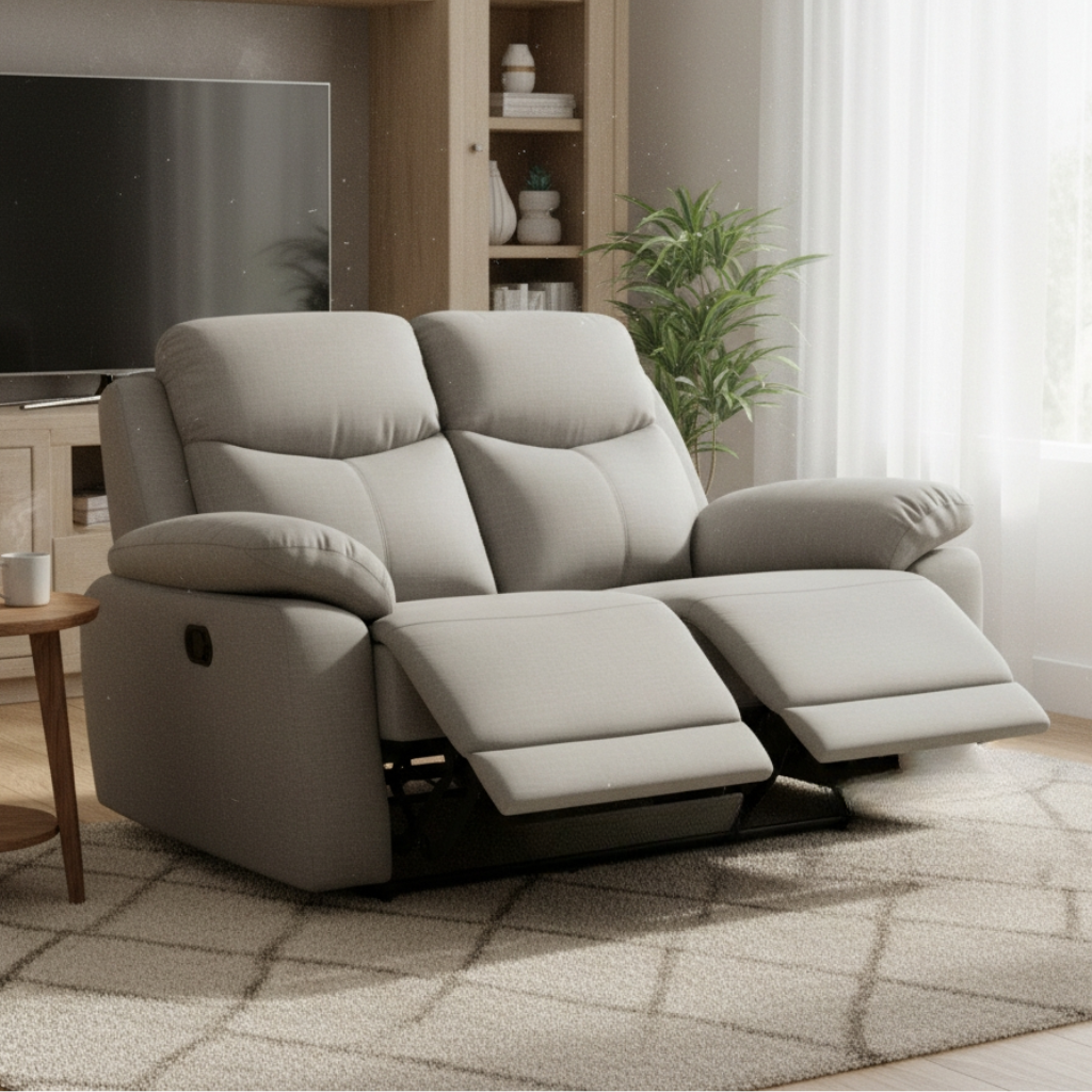 Clara 2 Seater Recliner Sofa (Pet Friendly Fabric)