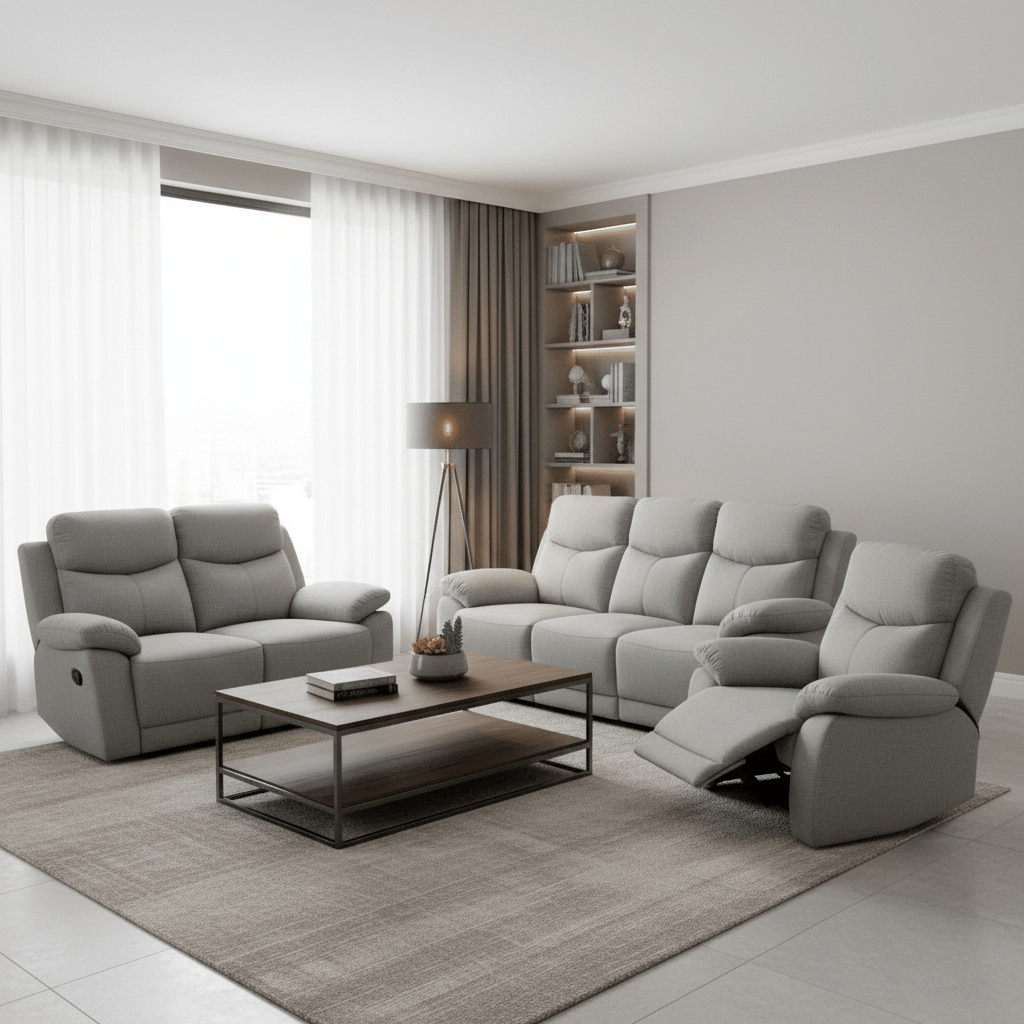 Clara 2 Seater Recliner Sofa (Pet Friendly Fabric)