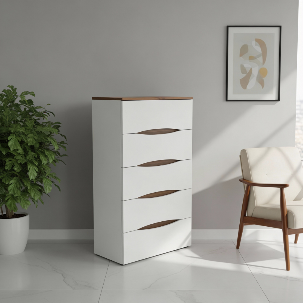 Cora 5 Drawer Cabinet