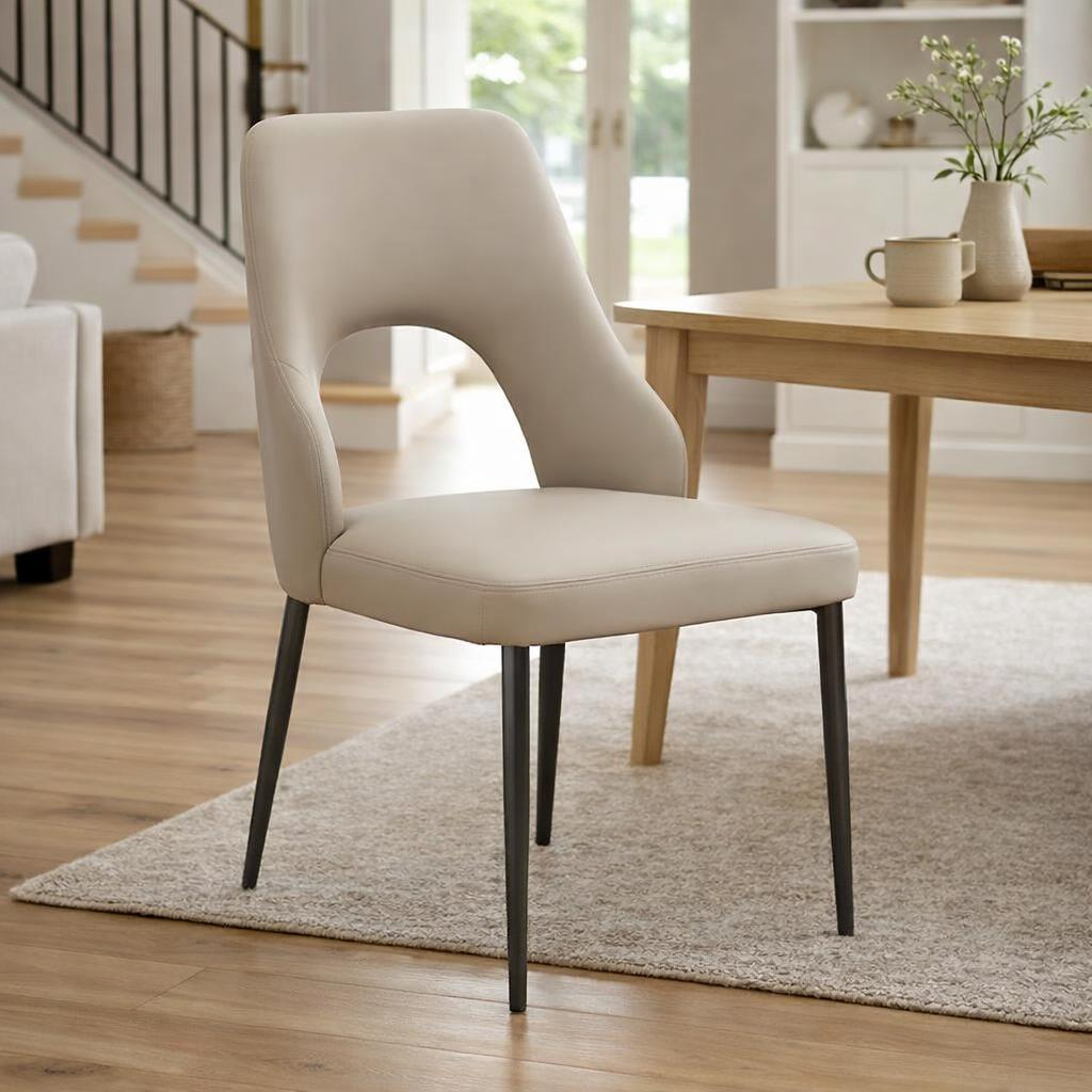 Cori Modern Faux Leather Dining Chair