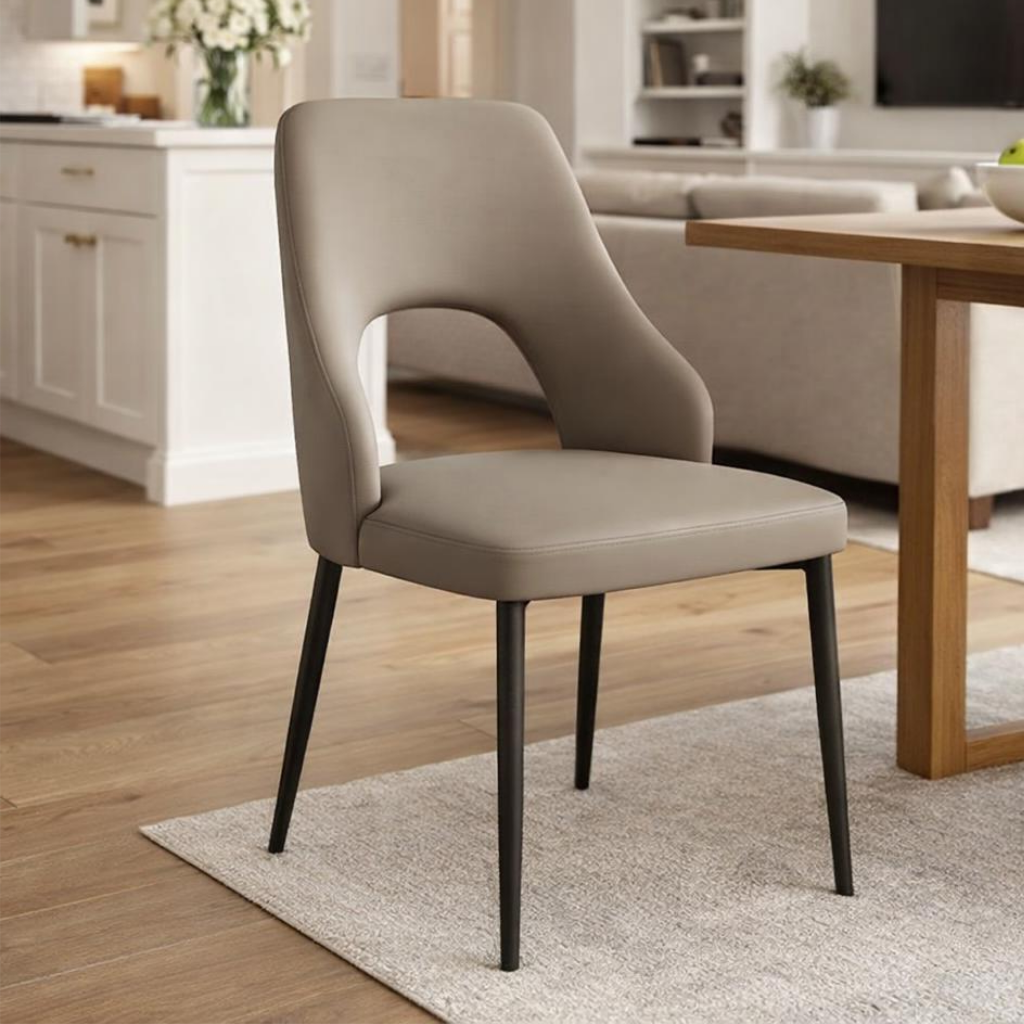 Cori Modern Faux Leather Dining Chair