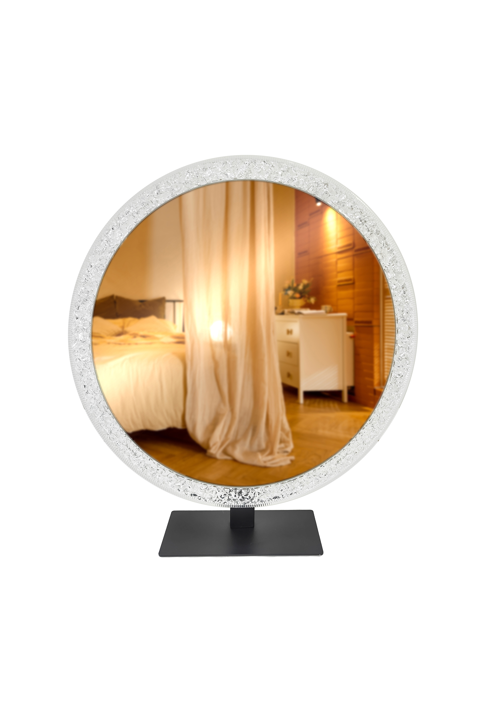 Crystal Wheel Dressing Mirror