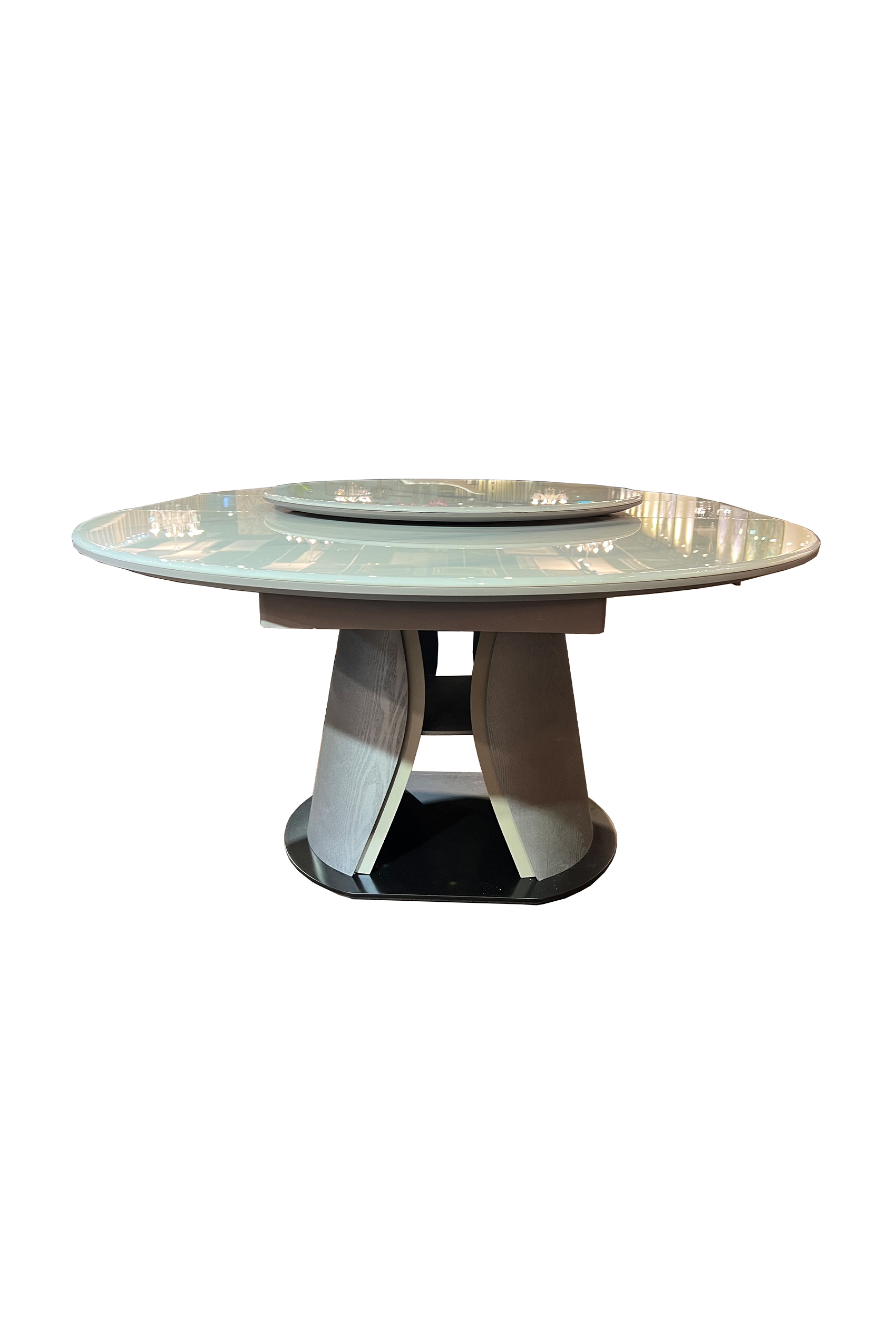 Cuccaro Oval Extendable Dining Table - Pull to Extend