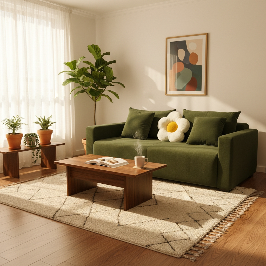 Daria 3 Seater Fabric Sofa