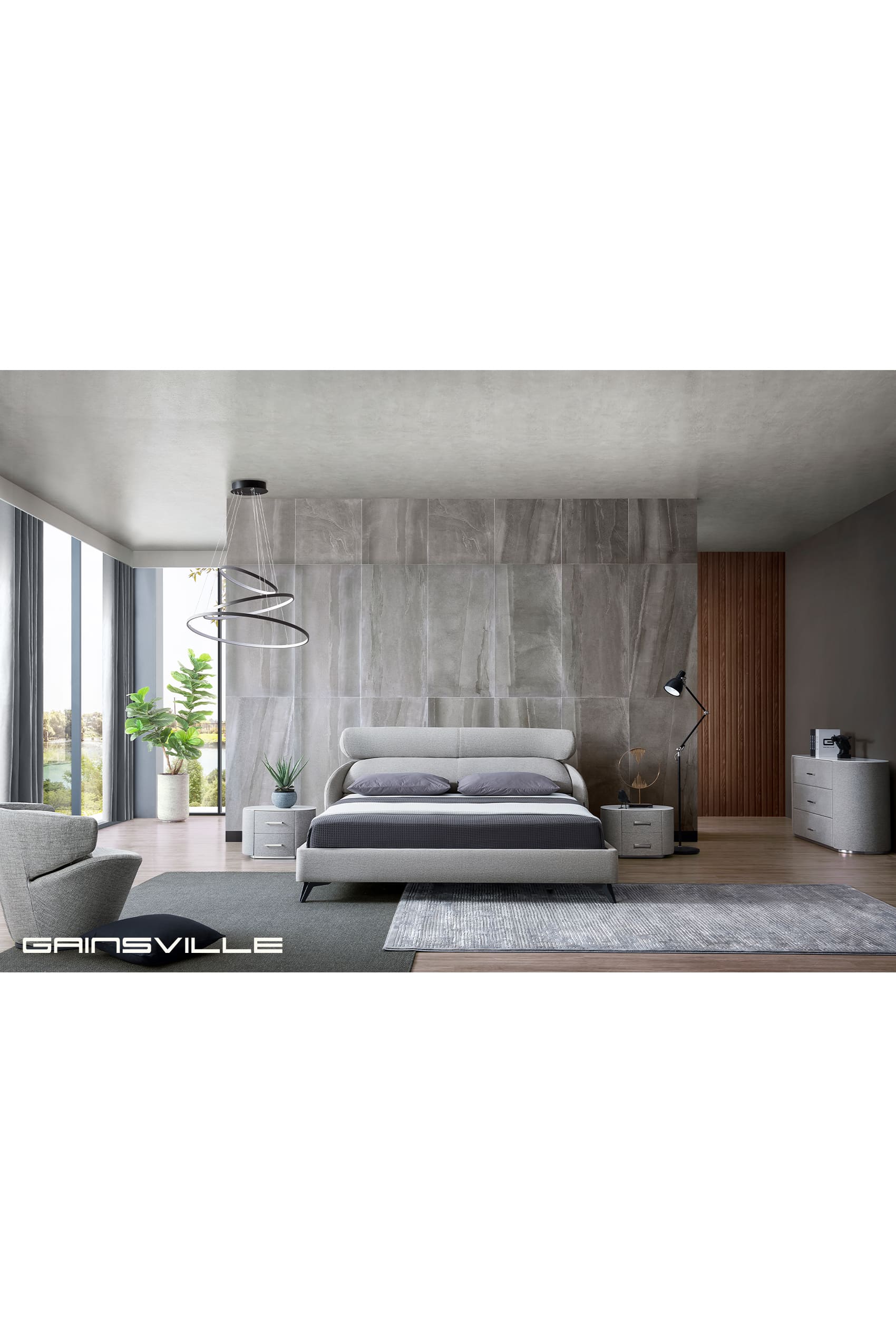Divani Gainsville Designer Bed Frame