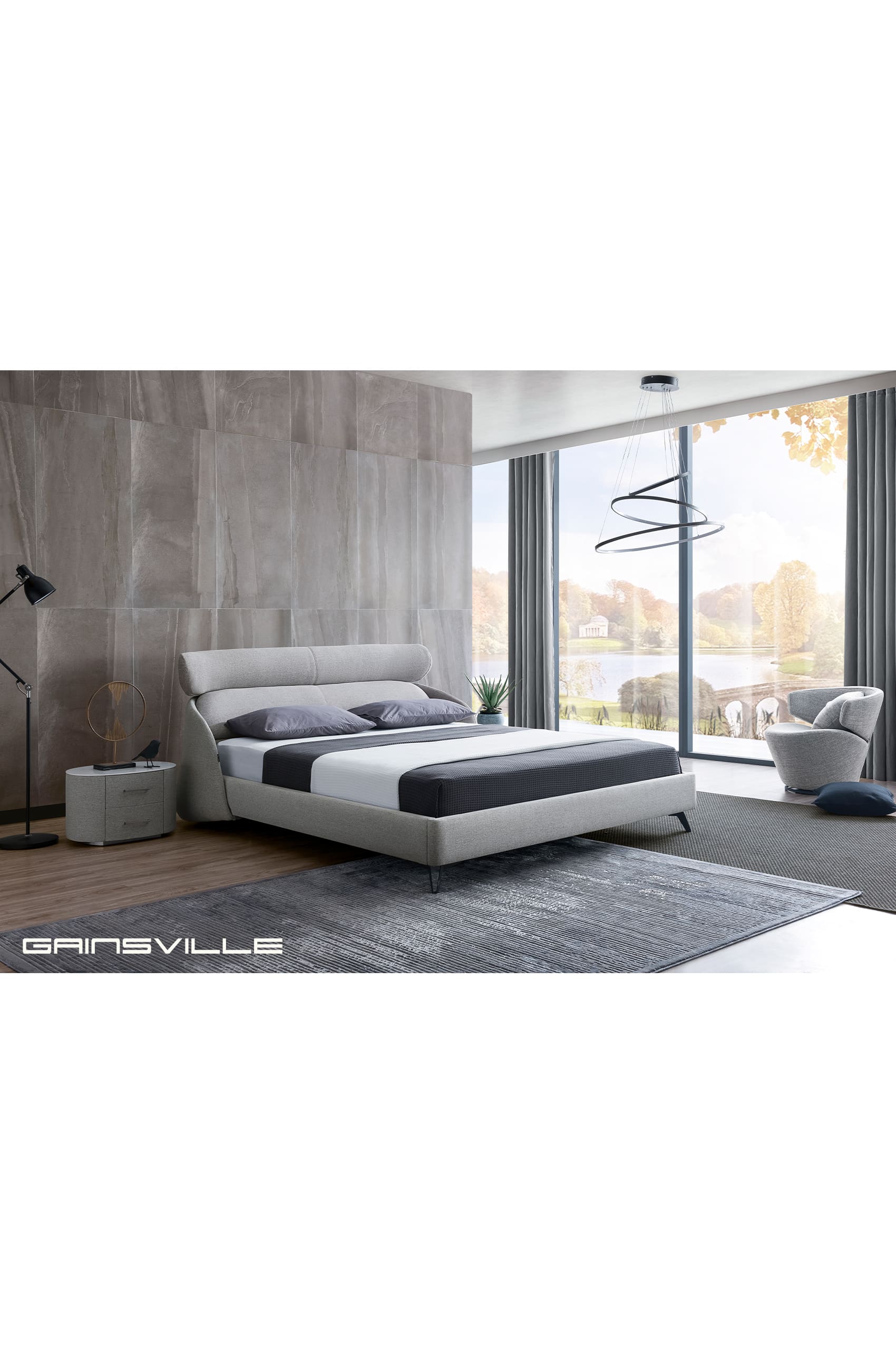 Divani Gainsville Designer Bed Frame