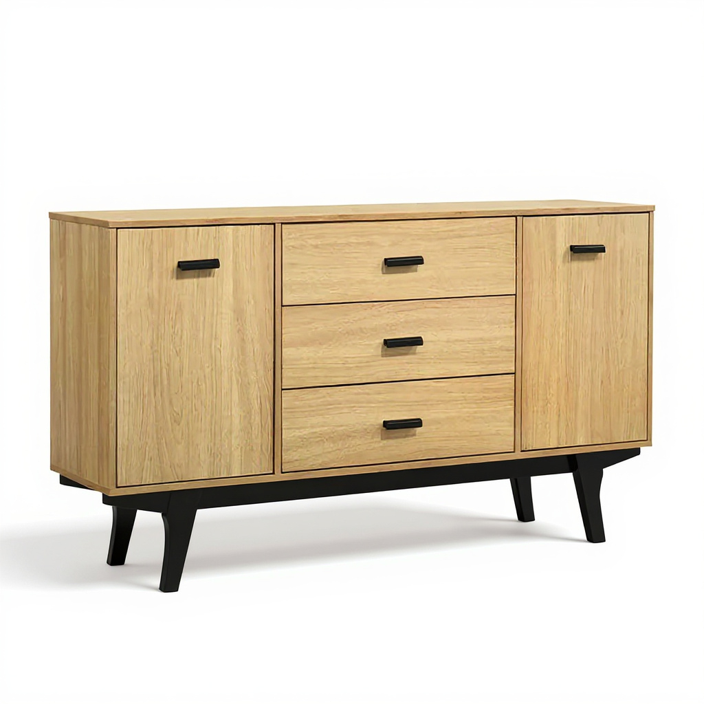 Edda Multipurpose Cabinet (Honey Maple)