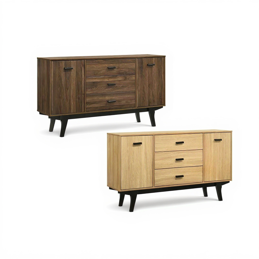 Edda Multipurpose Cabinet (Honey Maple)