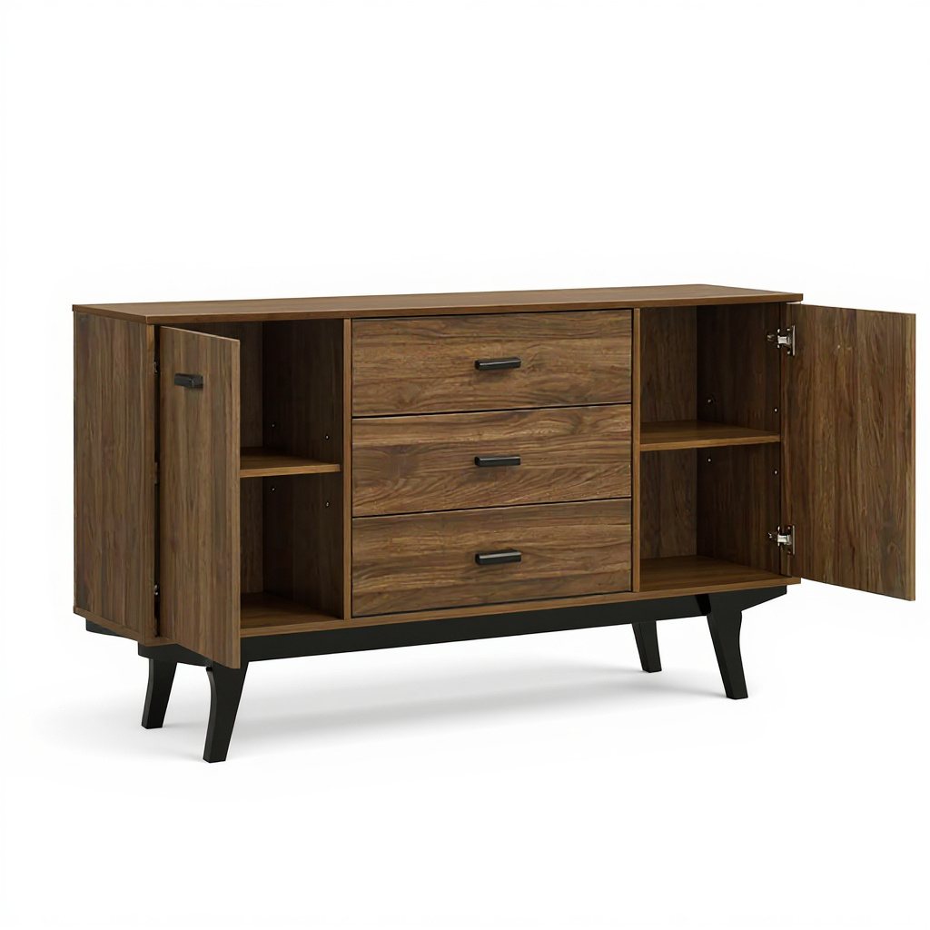 Edda Multipurpose Cabinet (Columbia Nut)