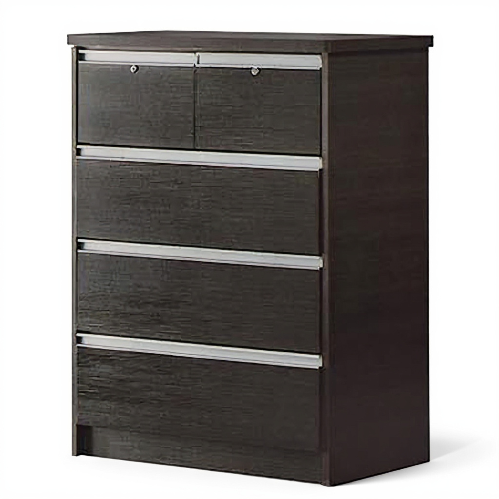 Essential 5 Drawer Cabinet (Black)