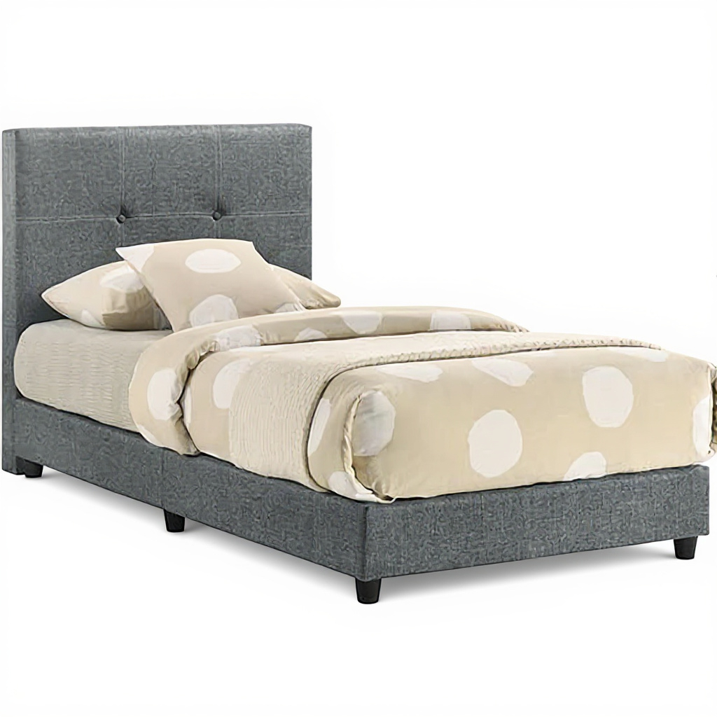 Essential Single Fabric Divan Bed Frame