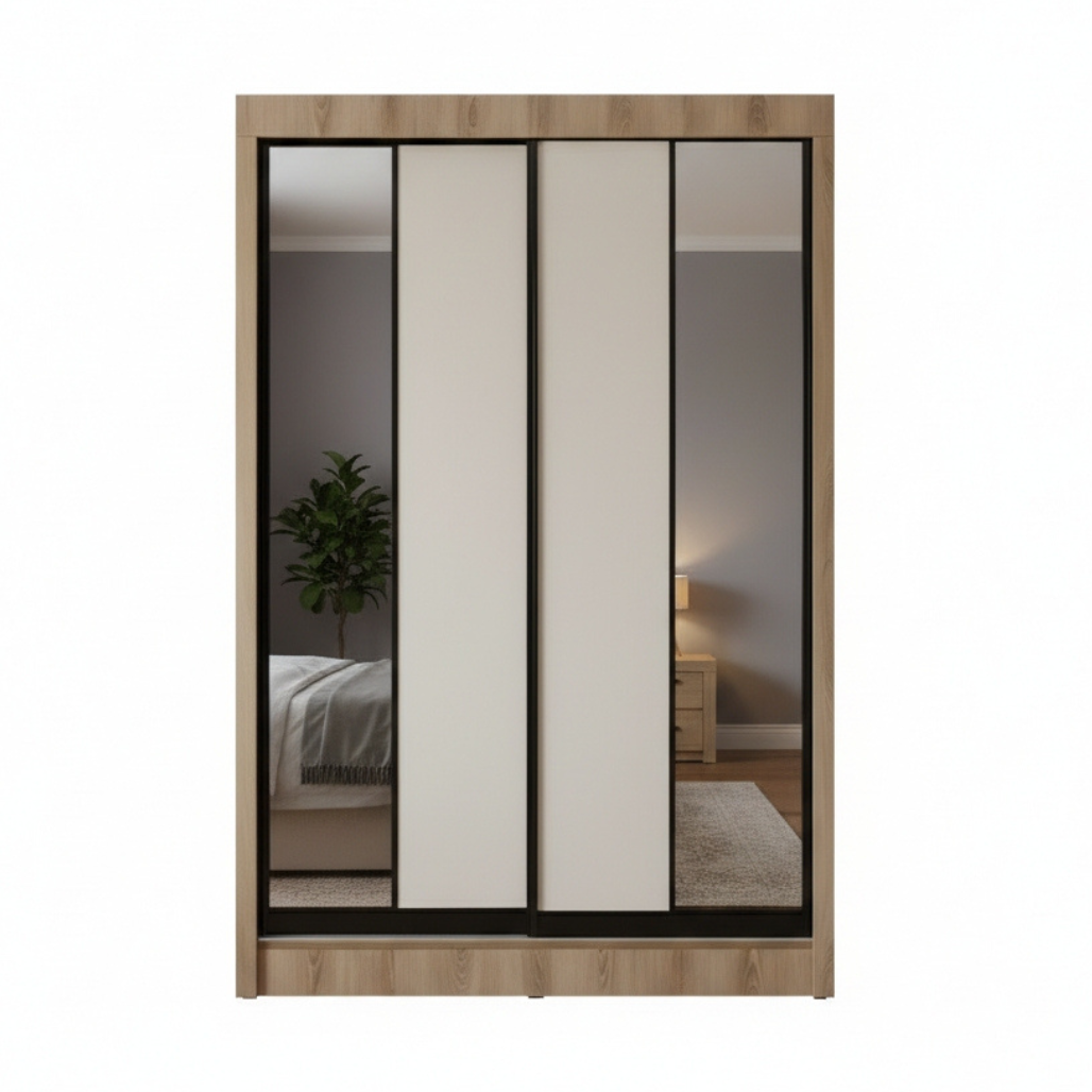 Emilio 4ft Sliding Door Wardrobe