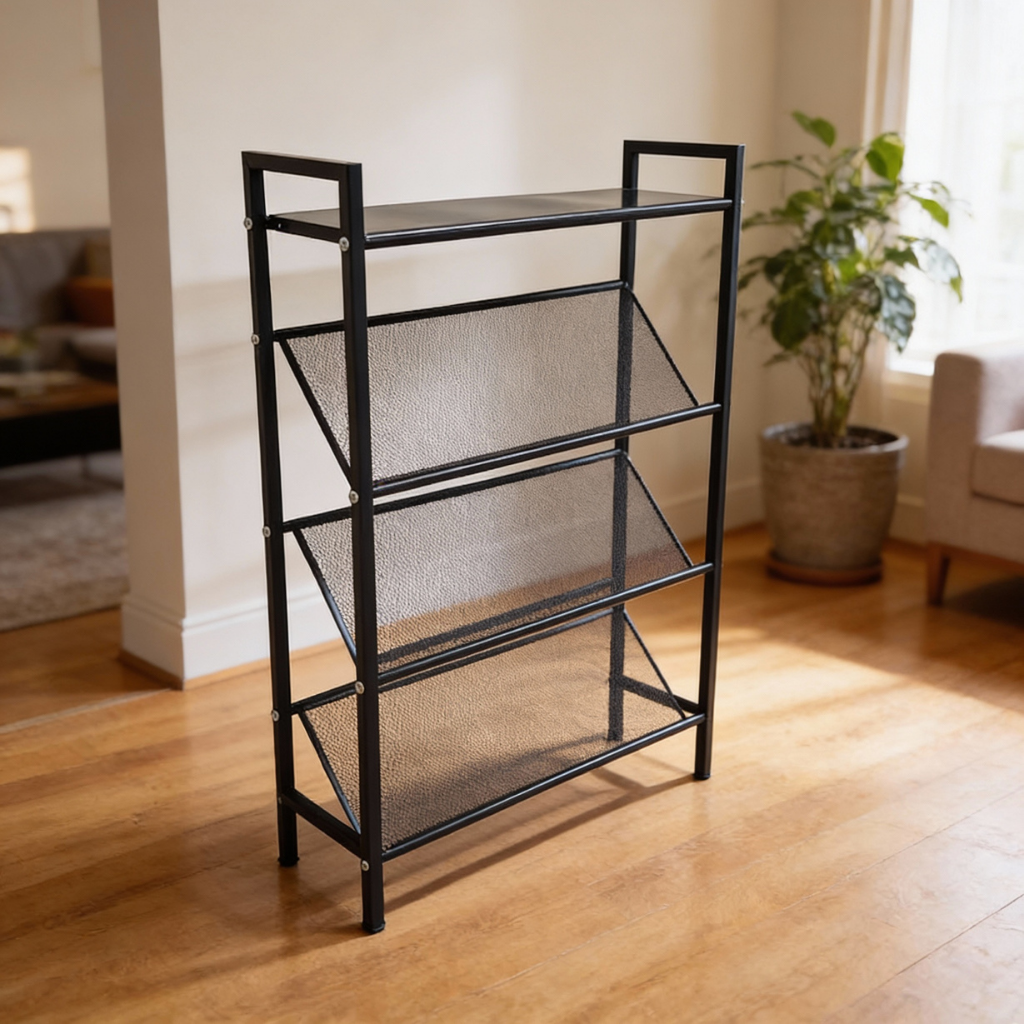 Enzo Metal Shoe Rack