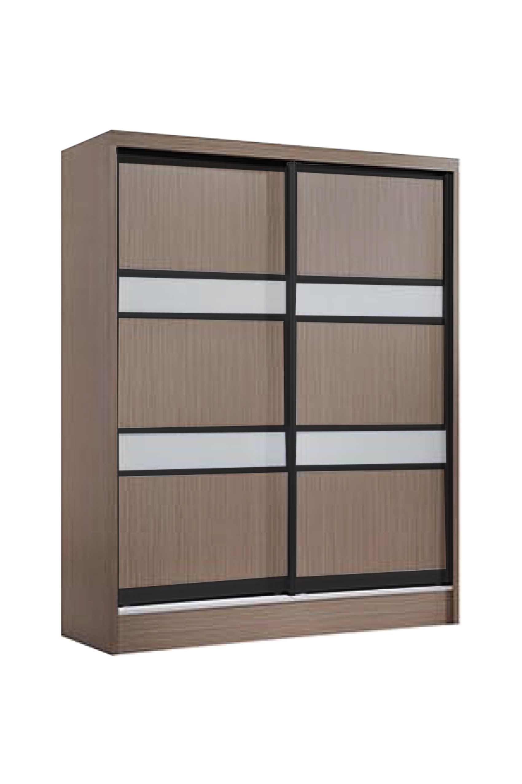 Essential 5ft Brown Wardrobe A