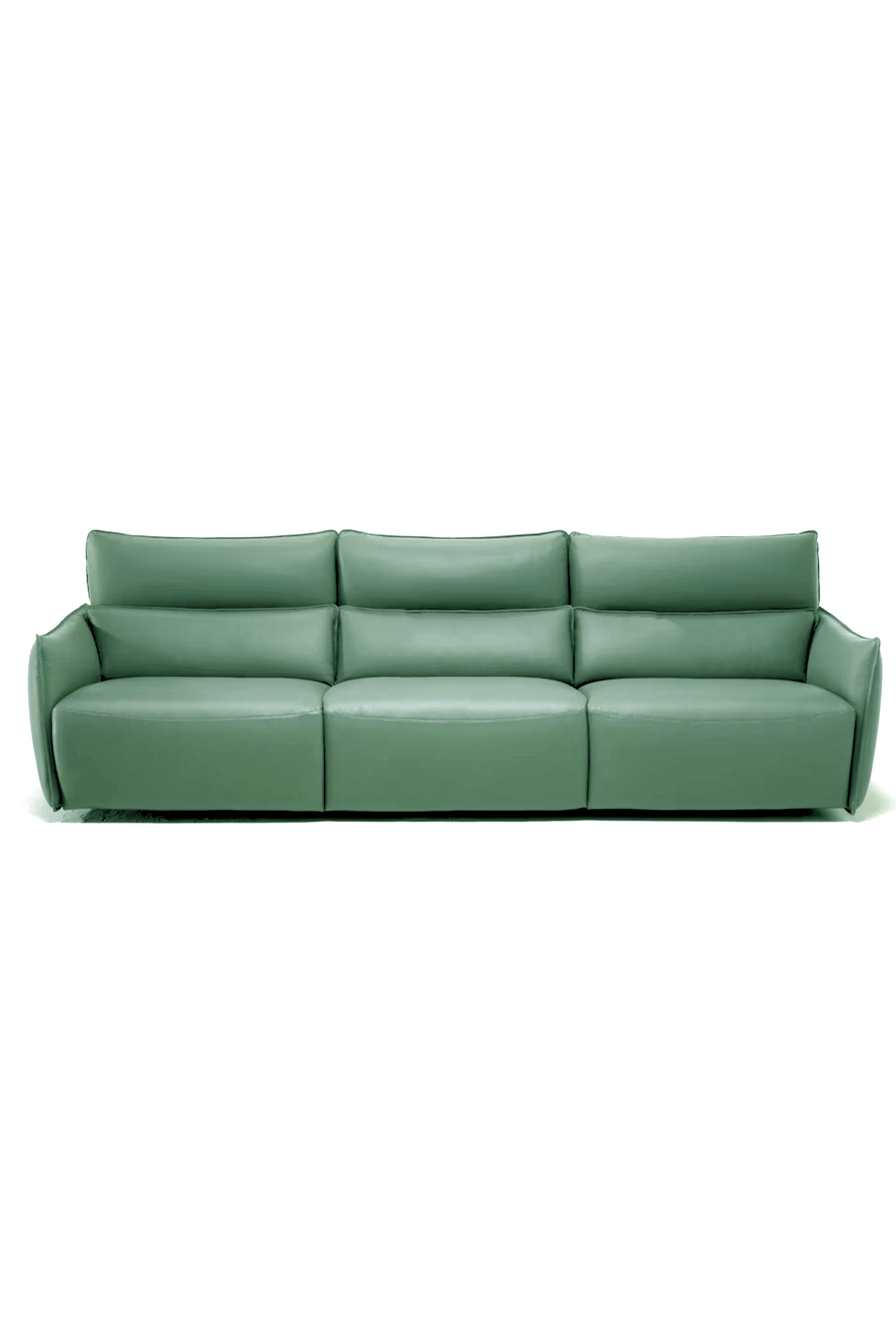 Fardella Leather Electric Recliner Sofa