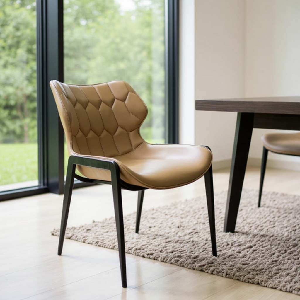Ficarra Black Dining Chair