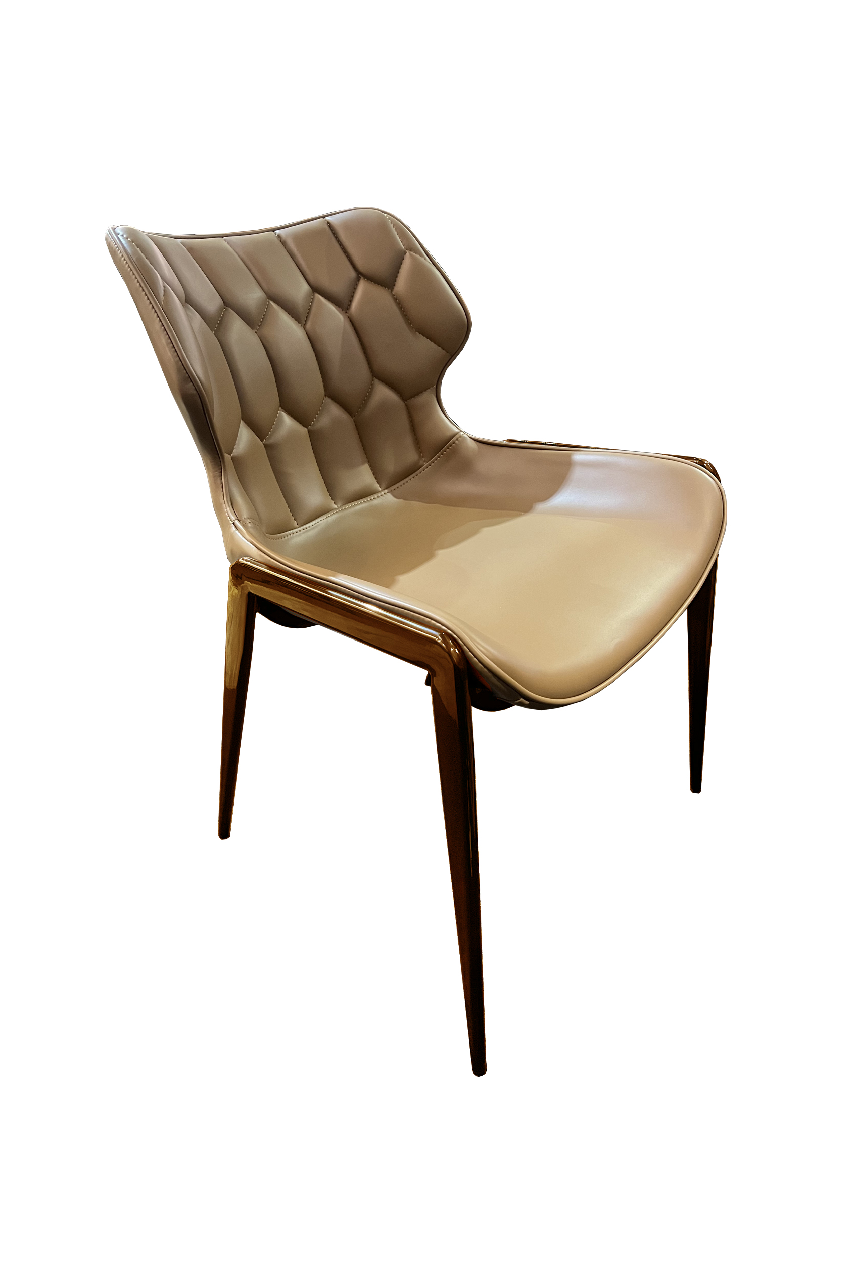 Ficarra Rose Gold Dining Chair