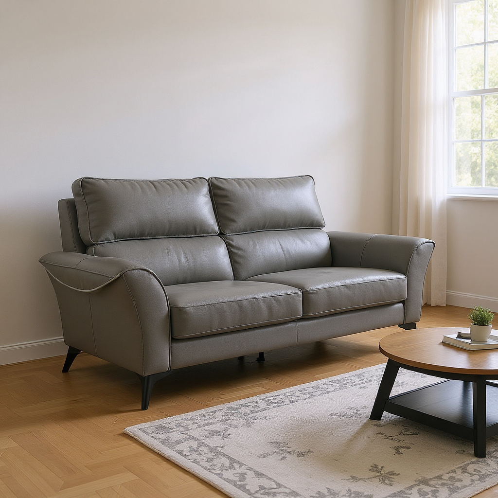 Gatto Sofa with High Backrest