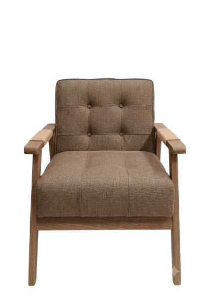Retro Leather Sofa - Thefurniture.com.sg