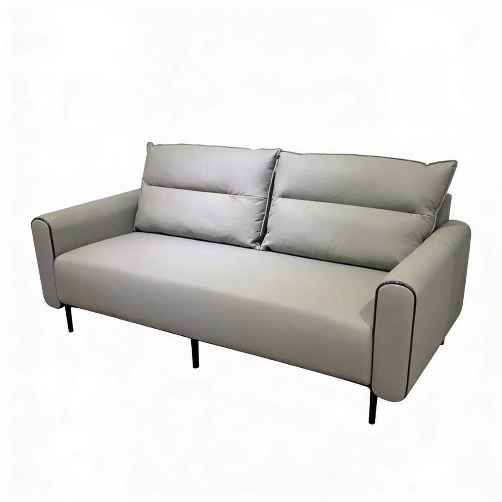Gianni 3 Seater Leather Sofa