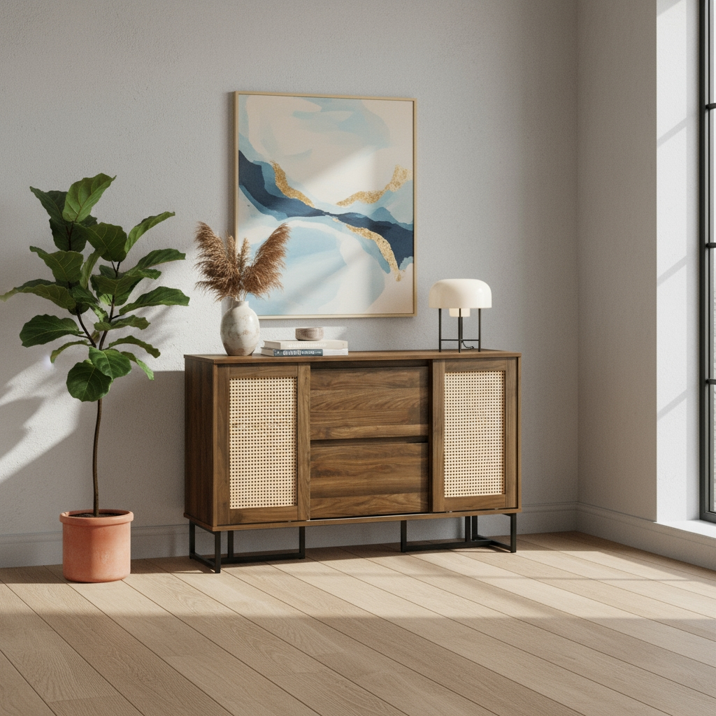 Harper Multipurpose Cabinet (Columbia Nut)