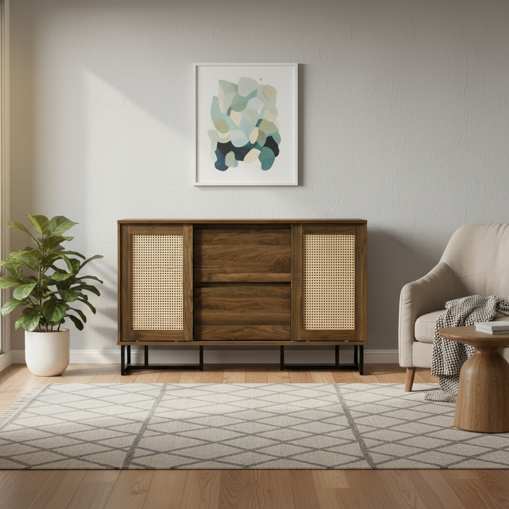 Harper Multipurpose Cabinet (Columbia Nut)