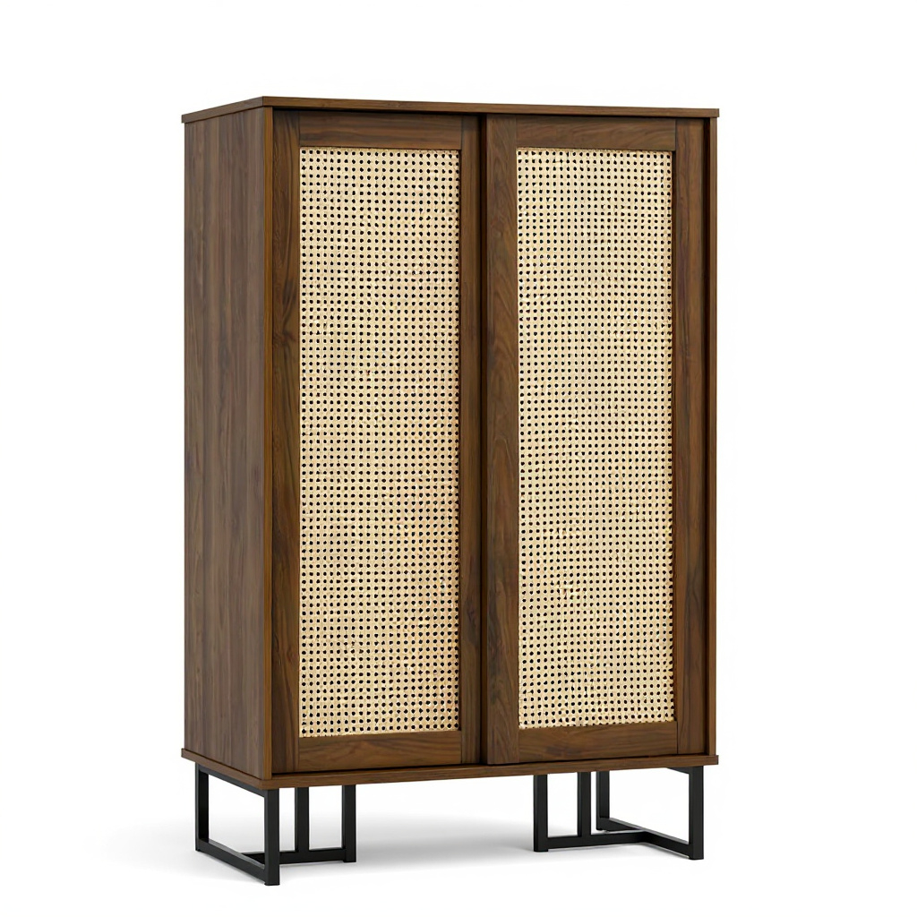 Harper Shoe Cabinet (Columbia Nut)