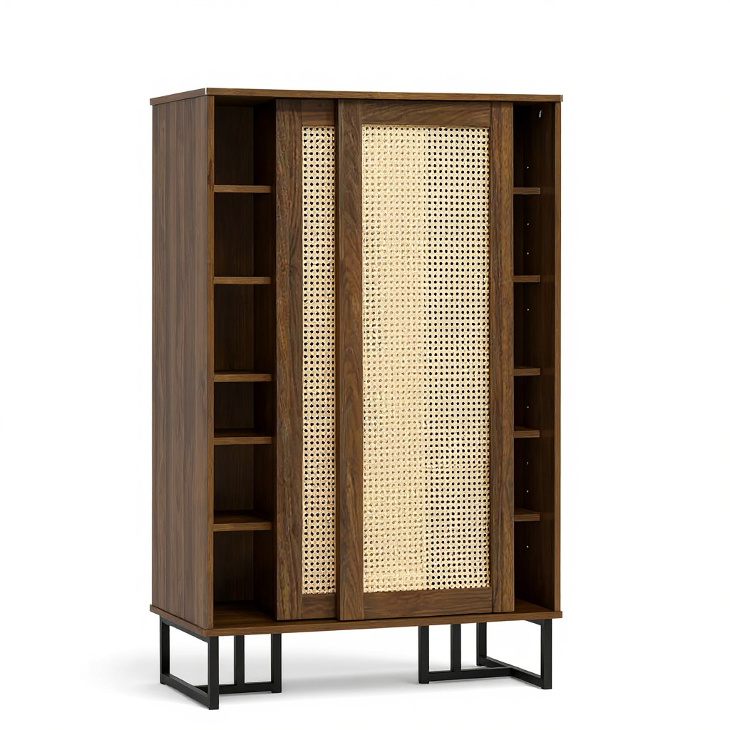 Harper Shoe Cabinet (Columbia Nut)